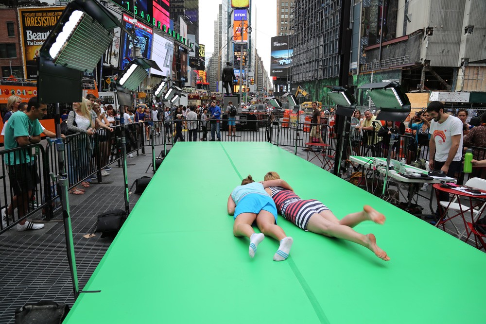 Storming Times Square 7